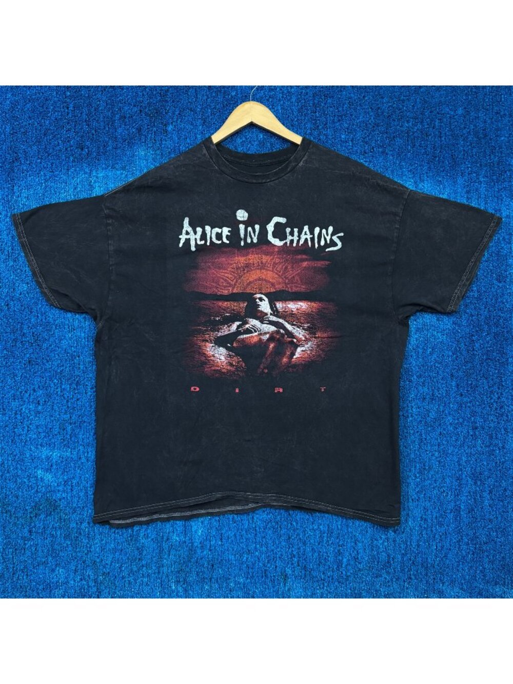 Alice In Chains Dirt Album Seattle WA Est 1987 Grunge Tee 2X